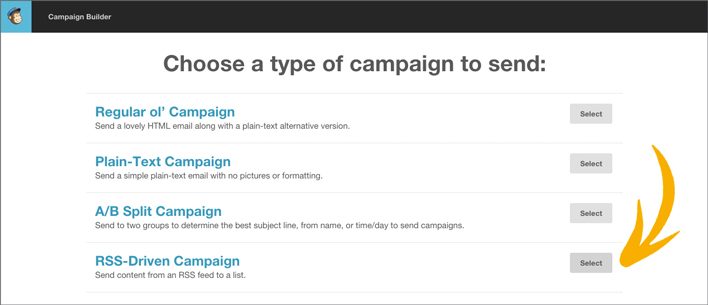 mailchimp-rss-to-email