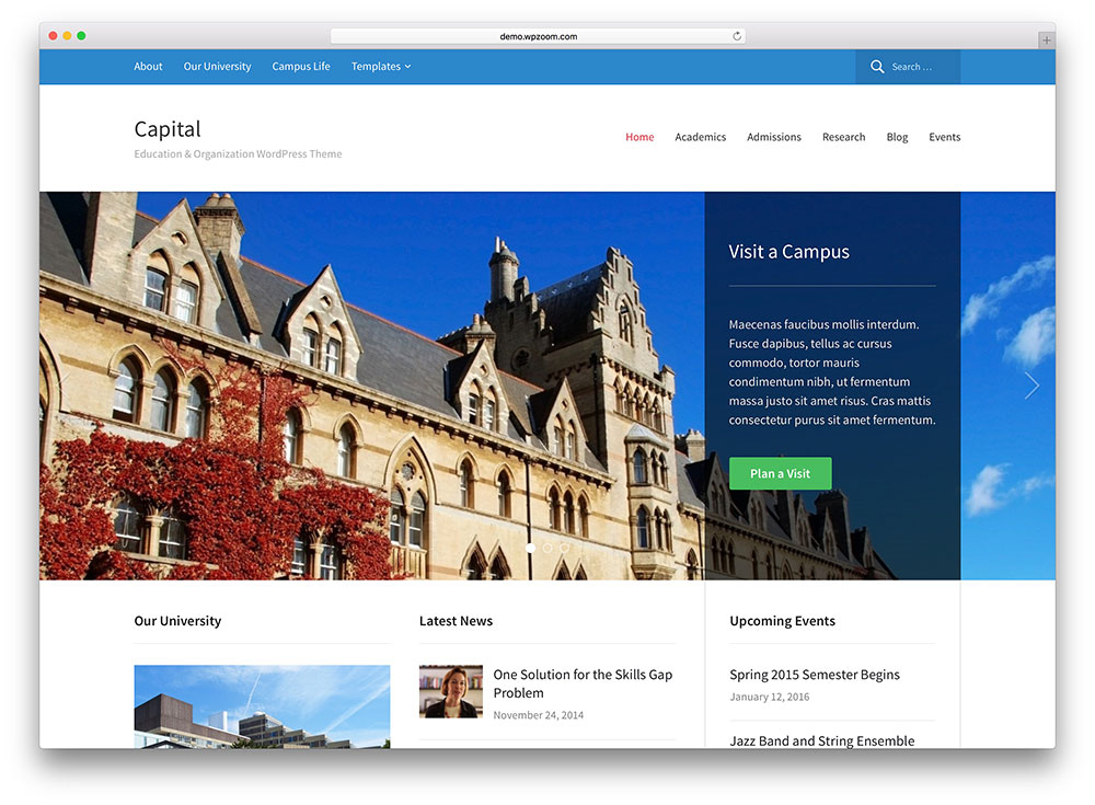 capital-education-event-wordpress-theme