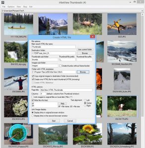Irfanview Thumbs Export