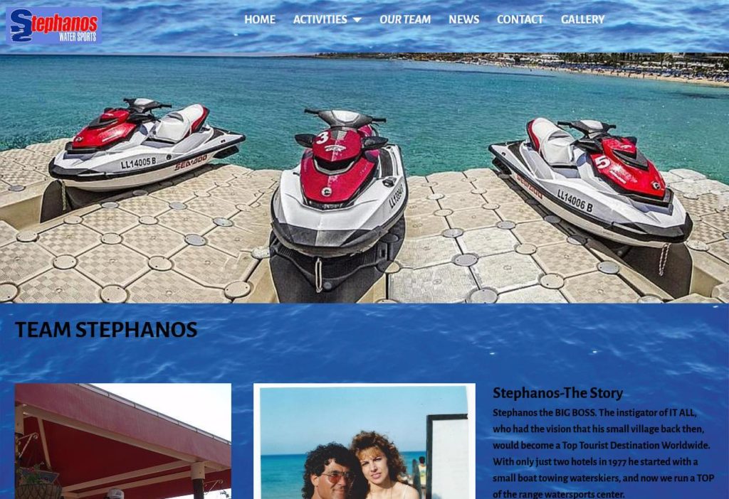 Stephanos Watersports Protaras