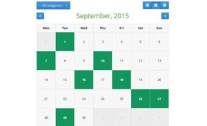 Free PHP Event Calendar