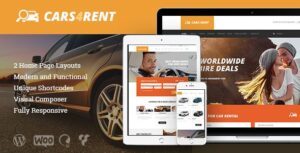Cars4Rent | Auto Rental & Taxi Service WordPress Theme