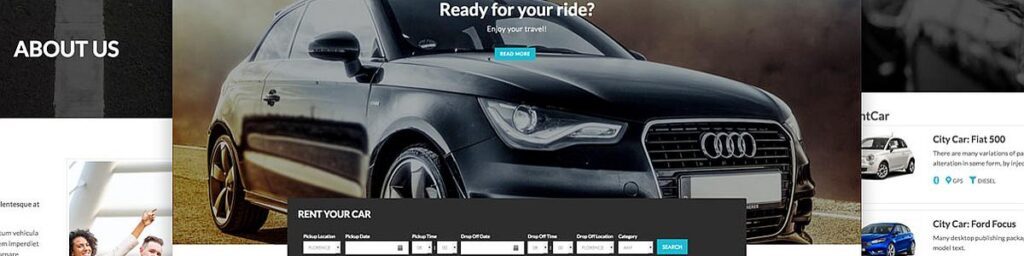 Car Rental WordPress Websites