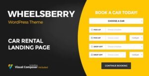 Wheelsberry – Car Rental WordPress Theme