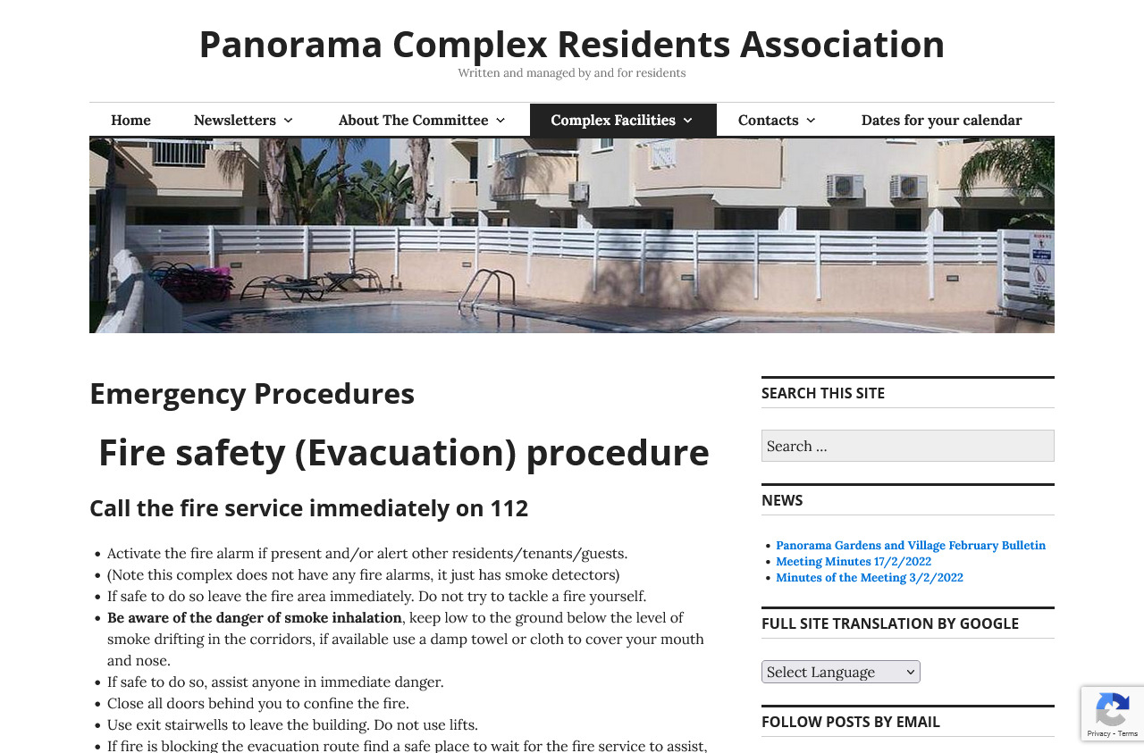 Panorama Complex Paralimni Residents Association