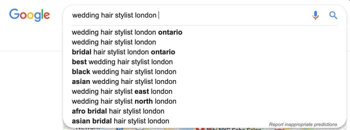 wedding hair stylist london google search