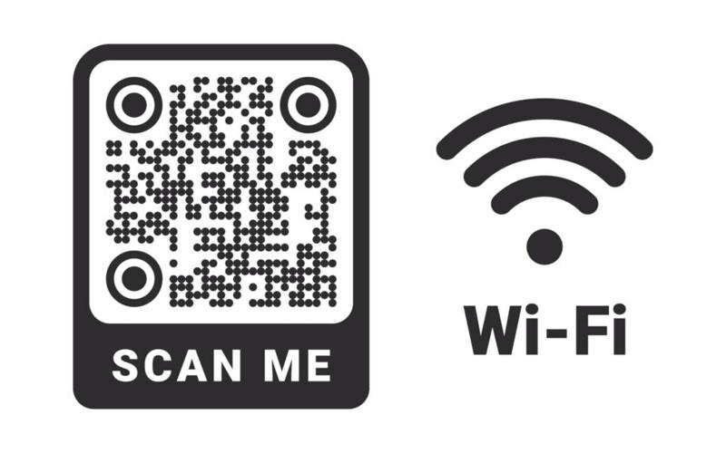 QR-Code for Wi-Fi Connection