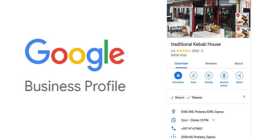 Google Business Profile Website discontinued