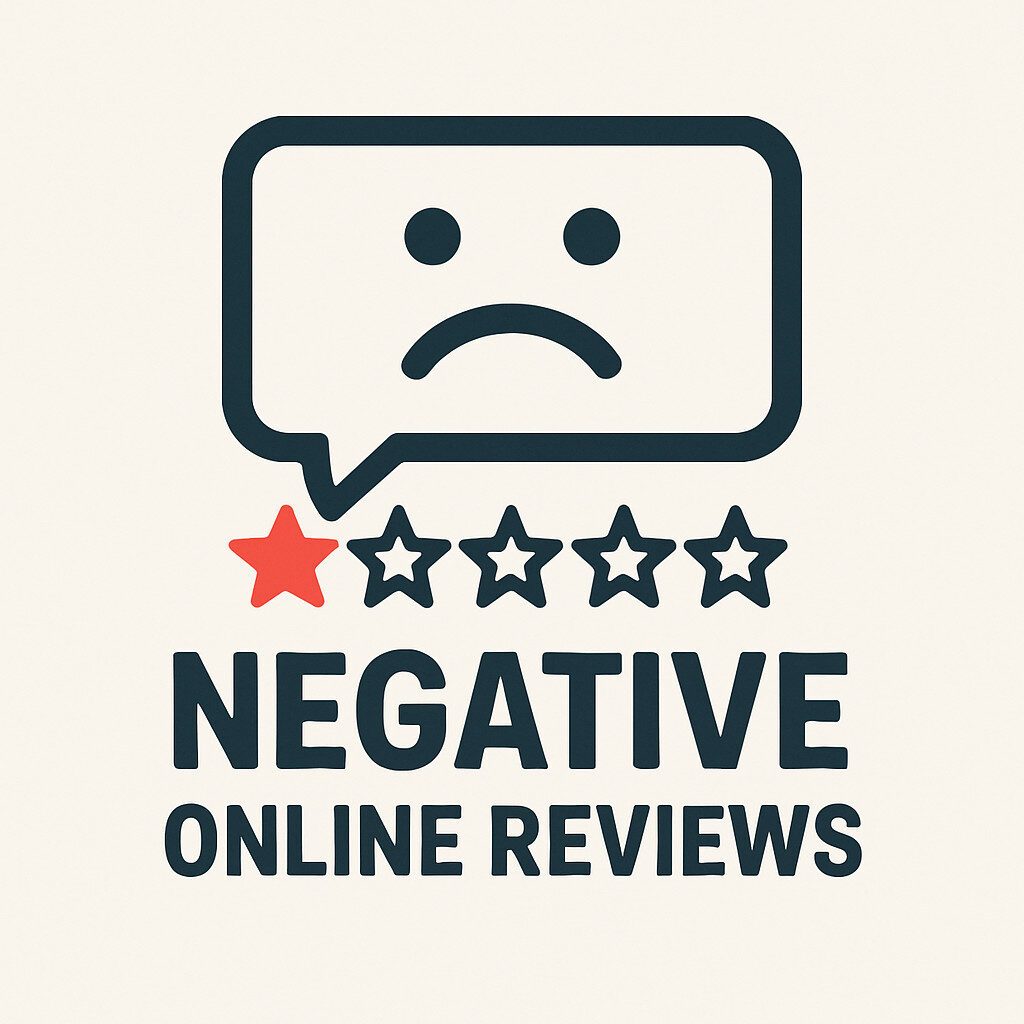 how to deal with Negative online reviews