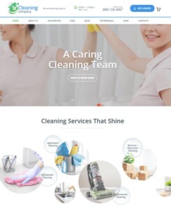 Cleaning Comany Local SEO Website Design